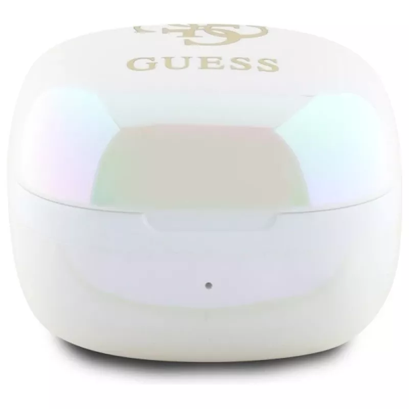 Guess 4G Printed Logo True Wireless Stereo Bluetooth slúchadlá s nabíjacím puzdrom (biela)
