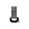 Guess GUHCP16XHC4SEW puzdro pre Apple iPhone 16 Pro Max 6,9 inch hnedé crossbody šnúrka 4G print