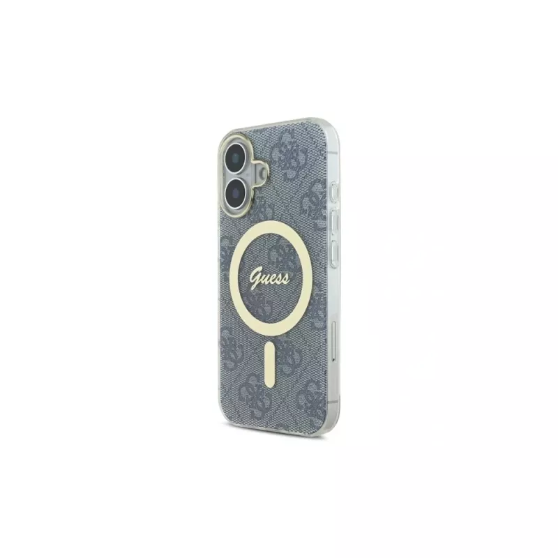 Guess GUHMP16SH4STB iPhone 16 6.1 puzdro IML 4G MagSafe modré