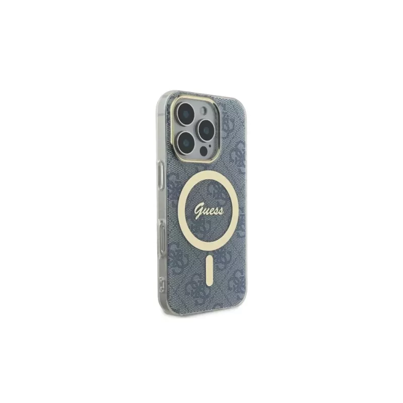 Guess GUHMP16XH4STB puzdro pre Apple iPhone 16 Pro Max 6,9 inch modré IML 4G MagSafe
