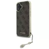 Guess GUHCP16SGF4GBR puzdro pre Apple iPhone 16 6,1 inch hnedé 4G Charms Collection