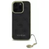 Guess GUHCP16LGF4GGR iPhone 16 Pro 6,3 inch čierne puzdro 4G Charms Collection