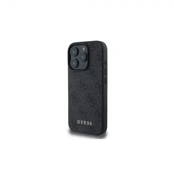 Guess 4G Classic puzdro pre Apple iPhone 16 Pro, čierne