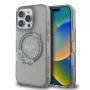 Guess GUHMP16XHFWFCK iPhone 16 Pro Max 6.9 čierne puzdro IML Flowers Wreath MagSafe
