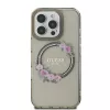 Guess GUHMP16XHFWFCK iPhone 16 Pro Max 6.9 čierne puzdro IML Flowers Wreath MagSafe