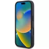 BMW Hot Stamp kožené puzdro pre iPhone 16 Pro 6,3 inch čierne