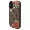 Guess GUHMP16SP4ROPEMCW puzdro pre Apple iPhone 16 6,1 inch hnedé 4G Flowers Print MagSafe