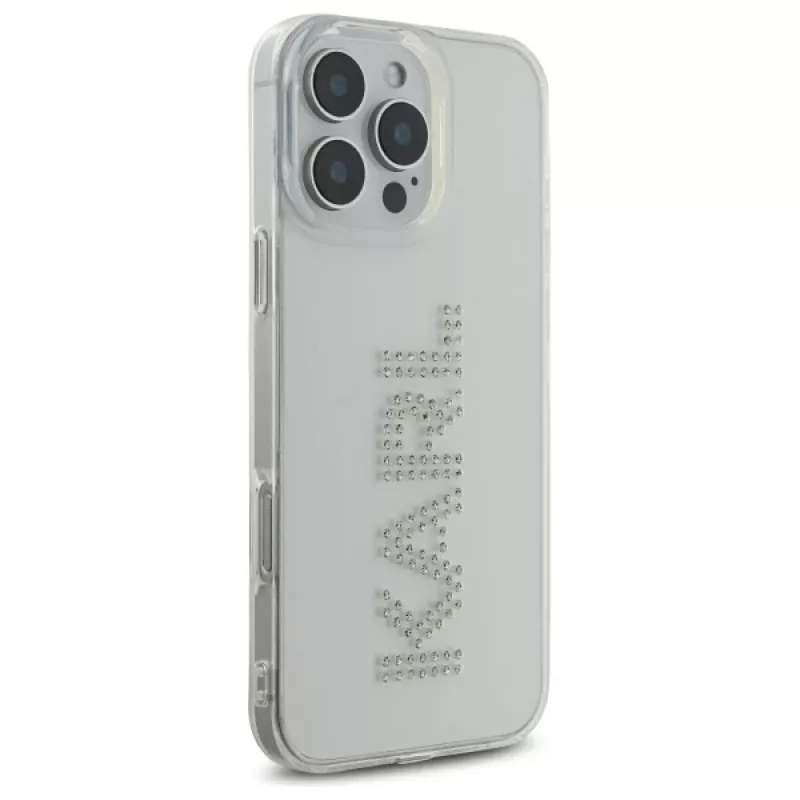 Karl Lagerfeld KLHCP16XHKLSTDCT pevné puzdro pre iPhone 16 Pro Max 6,9