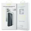 2-in-1 Guess BP Rhinestone sada ochrany displeja a šošovky fotoaparátu pre iPhone 16 Pro Max zlatá