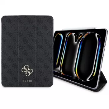 Guess GUFC11PM24PS4SGK iPad Pro 11 M4 2024 / M5 2025 magnetické 4G Big Logo folio puzdro čierna