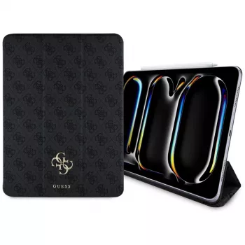 Guess GUFC13PM24PS4SGK iPad Pro 13 M4 2024 / M5 2025 čierne magnetické 4G Big Logo folio puzdro