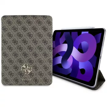Guess GUFC11RM24PS4SGW iPad Air 11 M2 2024 / M3 2025 / M4 2026 hnedé magnetické 4G Big Logo folio puzdro