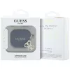 Guess Silicone 4G Charm puzdro pre AirPods 4 - čierna