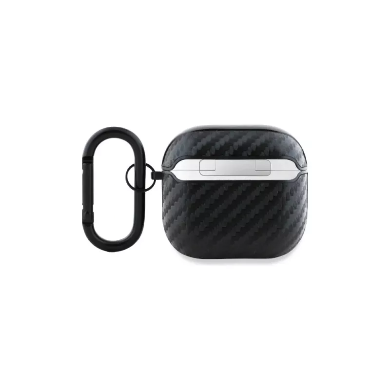 BMW BMA4CMPUCA AirPods 4 kryt čierny PU Carbon M Collection