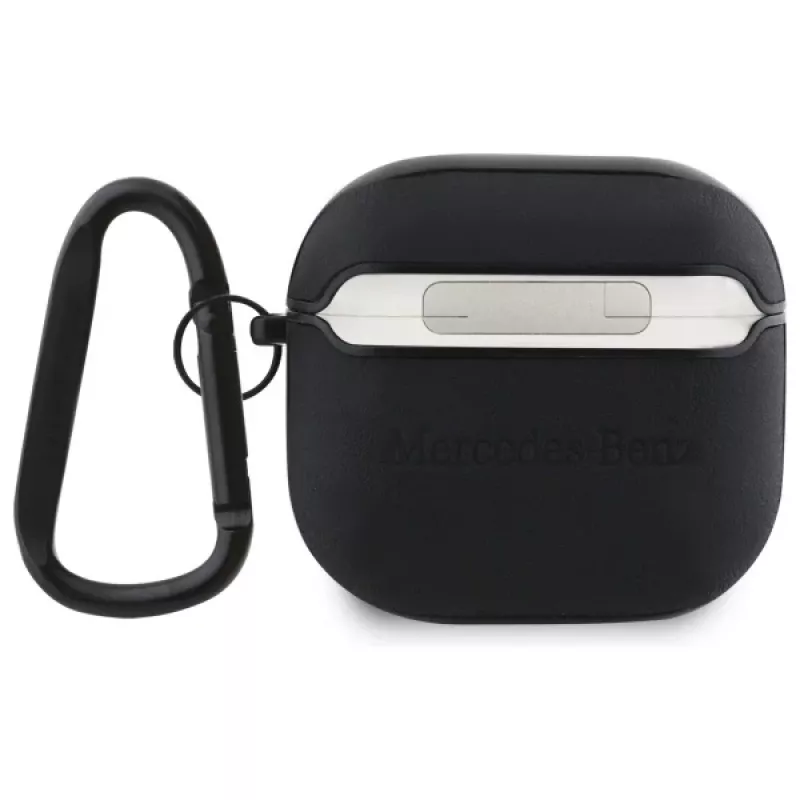 Mercedes-Benz MEA4CSLBK AirPods 4 puzdro čierna koža kovové logo