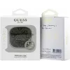 Guess 4G Strass Charm ochranný kryt pre Apple AirPods 4, hnedý