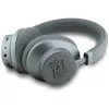 Karl Lagerfeld Grained Initials Bluetooth ANC náhlavné slúchadlá sivé