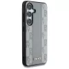 DKNY kožený kryt Checkered Pattern MagSafe pre Samsung Galaxy S25 - taupe