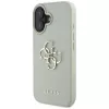 Guess Grained Big 4G Logo Small Classic zadný kryt pre iPhone 16 - zelený