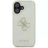 Guess Grained Big 4G Logo Small Classic zadný kryt pre iPhone 16 - zelený