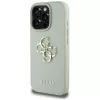Guess Grained Big 4G Logo Small Classic Logo zadný kryt pre Apple iPhone 16 Pro Max - zelený