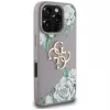 Guess Grained Roses Big 4G Logo puzdro pre Apple iPhone 16 Pro Max - fialová
