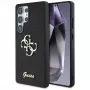 Guess Fixed Glitter Big 4G Metal Logo puzdro pre Samsung Galaxy S25 Ultra (čierna)