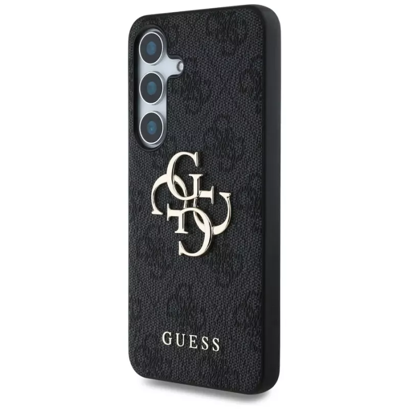 Guess Big 4G Logo Classic Logo puzdro pre Samsung Galaxy S25 (čierna)
