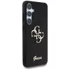 Guess puzdro Fixed Glitter Big 4G Metal Logo pre Samsung Galaxy S25 (čierna)