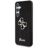 Guess puzdro Fixed Glitter Big 4G Metal Logo pre Samsung Galaxy S25+ (čierna)