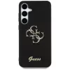 Guess puzdro Fixed Glitter Big 4G Metal Logo pre Samsung Galaxy S25+ (čierna)