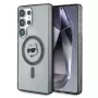 Karl Lagerfeld puzdro Button Choupette Head Printed Logo MagSafe pre Samsung Galaxy S25 Ultra, čierna