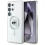 KARL LAGERFELD puzdro Button Karl Head Printed Logo MagSafe pre Samsung Galaxy S25 Ultra biela