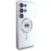 KARL LAGERFELD puzdro Button Karl Head Printed Logo MagSafe pre Samsung Galaxy S25 Ultra biela