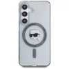KARL LAGERFELD puzdro Button Karl Head Printed Logo MagSafe pre Samsung Galaxy S25, čierna
