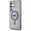 KARL LAGERFELD puzdro Button Karl Head Printed Logo MagSafe pre Samsung Galaxy S25 Ultra čierna