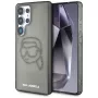 Karl Lagerfeld puzdro Rhinestones Karl Head Logo pre Samsung Galaxy S25 Ultra čierna