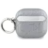 Karl Lagerfeld Monogram Karl Head puzdro pre AirPods 4 (strieborná)