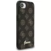 Guess Peony Script Logo MagSafe puzdro pre Apple iPhone 16e / 17e, čierna