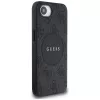 Guess 4G Circle Classic Logo MagSafe puzdro pre iPhone 16e - čierna