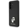 Karl Lagerfeld Saffiano puzdro s K&C Metal logom pre Samsung Galaxy A36 čierna