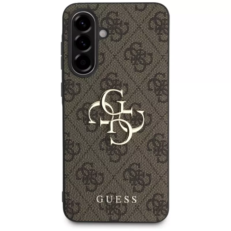 Guess Big 4G Logo Classic Logo puzdro pre Samsung Galaxy A56 5G (hnedá)