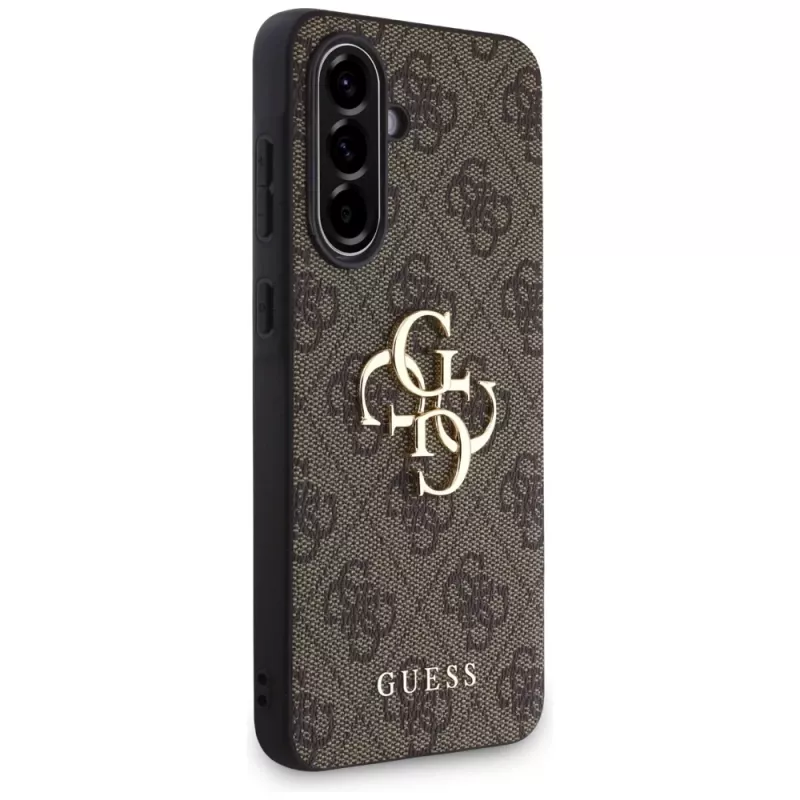 Guess Big 4G Logo Classic Logo puzdro pre Samsung Galaxy A56 5G (hnedá)