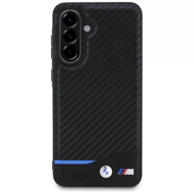 BMW M Carbon puzdro pre Samsung Galaxy A56, čierna