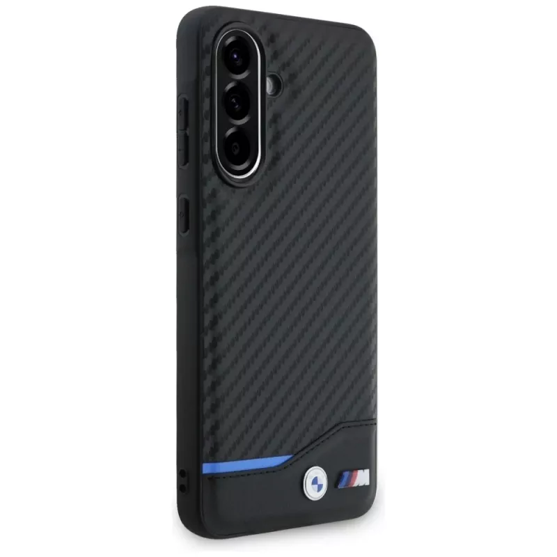 BMW M Carbon puzdro pre Samsung Galaxy A56, čierna