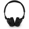 Guess Metal Logo Script bezdrôtové Bluetooth 5.3 náhlavné slúchadlá, čierna