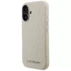 Karl Lagerfeld FW Stamped Karl MagSafe puzdro pre iPhone 16 béžová