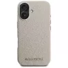 Karl Lagerfeld FW Stamped Karl MagSafe puzdro pre iPhone 16 béžová