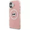Karl Lagerfeld IML Choupette Head Logo MagSafe puzdro pre Apple iPhone 16, ružová