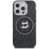 KARL LAGERFELD IML Choupette Head Logo MagSafe puzdro pre Apple iPhone 16 Pro Max, čierna